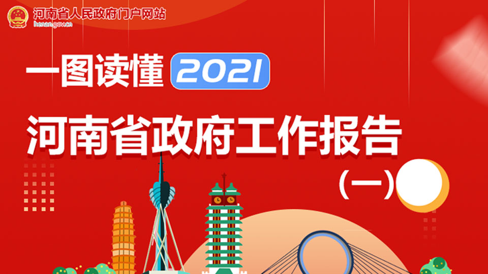 一圖讀懂 | 2021年河南省政府工作報(bào)告